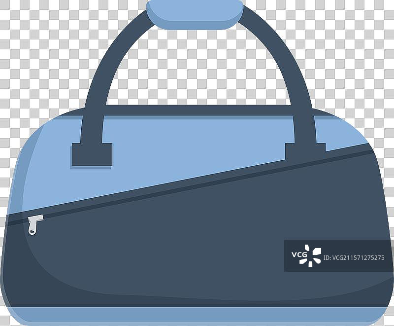 蓝色运动包静静等待健身时光图片素材