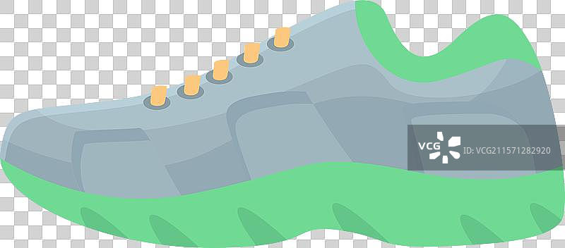 现代运动鞋，倡导积极的生活方式和图片素材