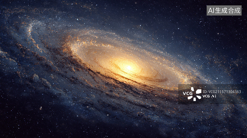 【AI数字艺术】璀璨星河图片素材