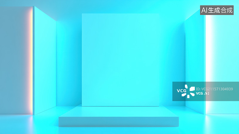 【AI数字艺术】未来科技之门图片素材