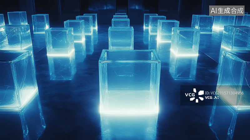 【AI数字艺术】未来科技之门图片素材