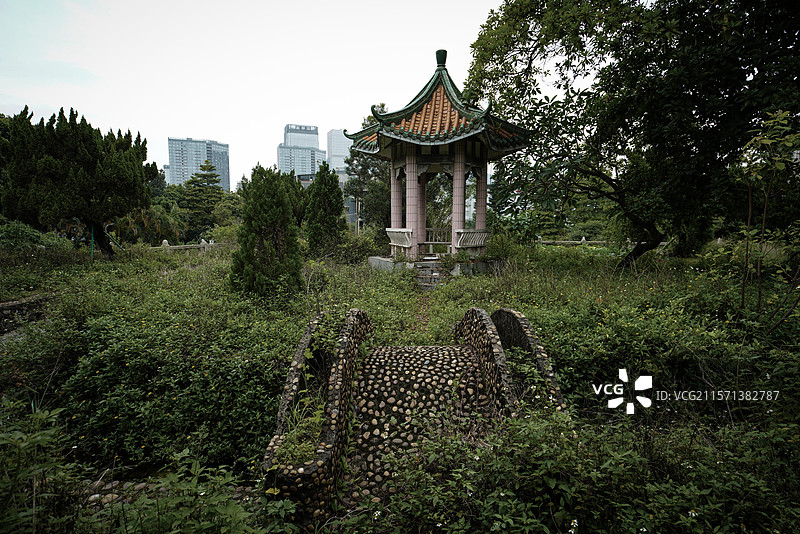 广东省珠海市，废弃殡仪馆！图片素材