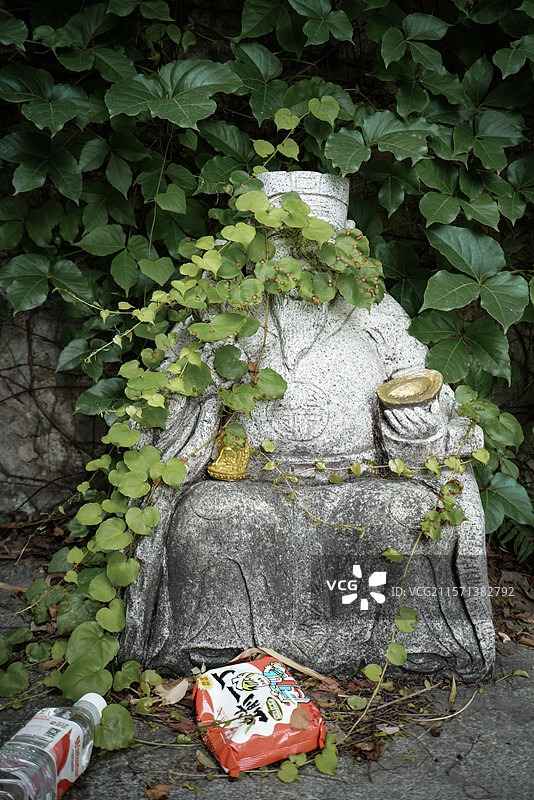 广东省珠海市，废弃殡仪馆！图片素材