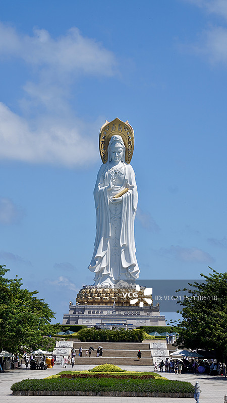 三亚南山寺图片素材