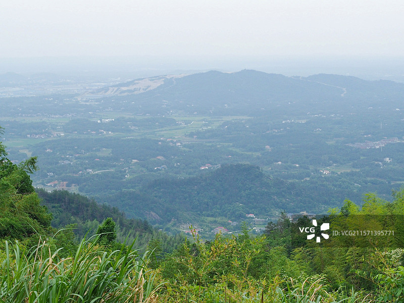 长沙县明月山风光图片素材