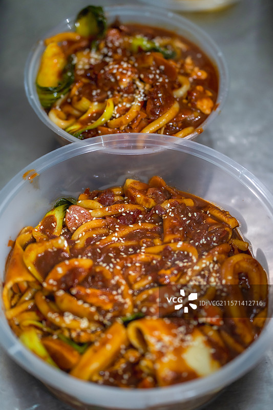 新疆炒米粉图片素材