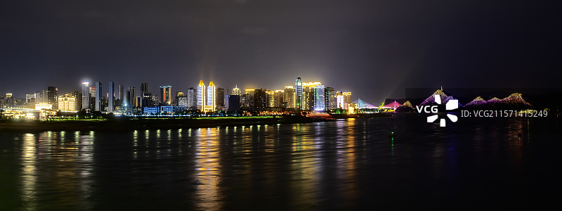 宜昌市城市夜景图片素材