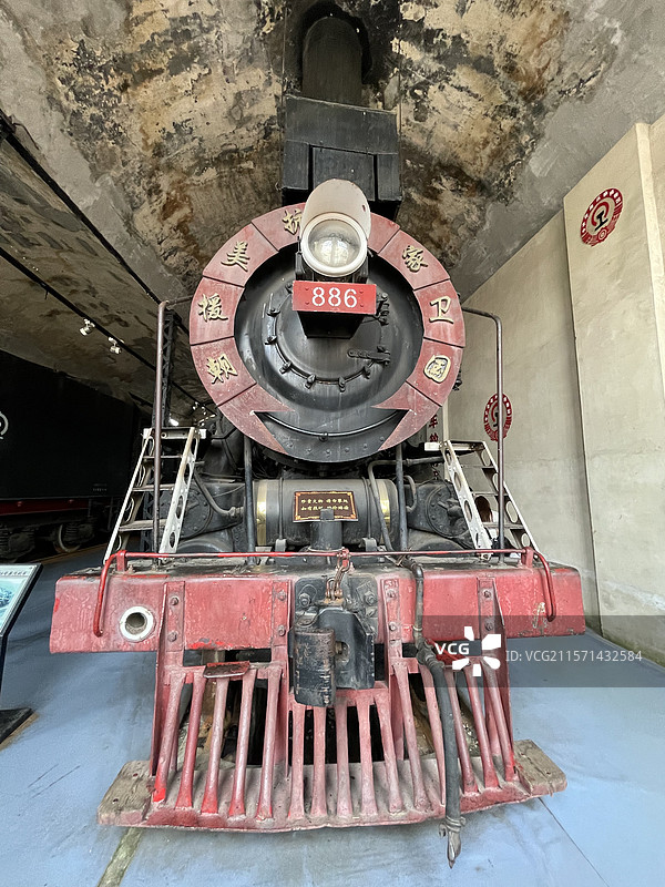 解放型886号蒸汽汽车图片素材