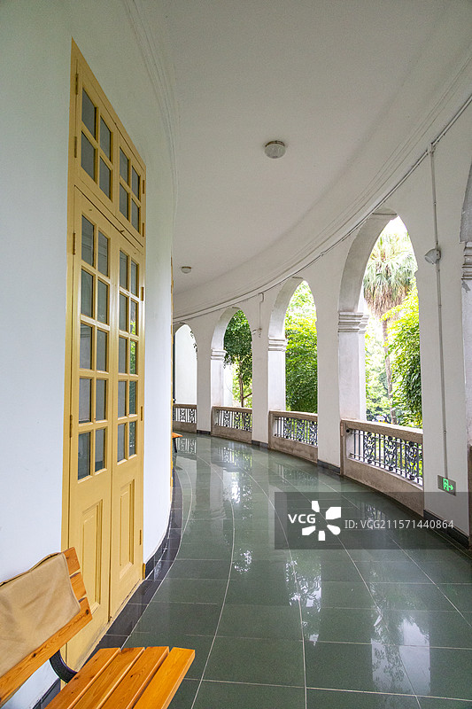 广东革命历史博物馆圆形走廊图片素材