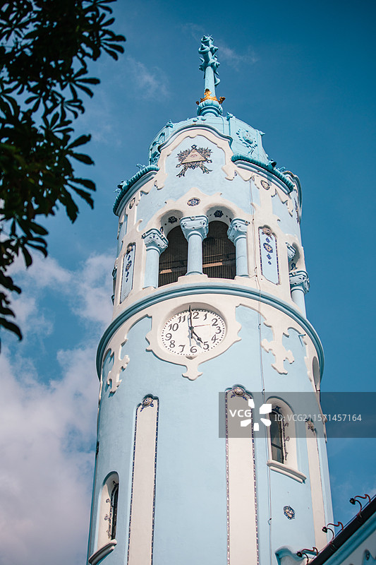 斯洛伐克布拉迪斯拉发圣伊丽莎白教堂（蓝色教堂）图片素材