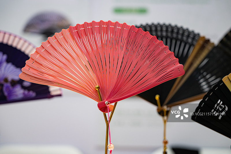 工艺扇图片素材