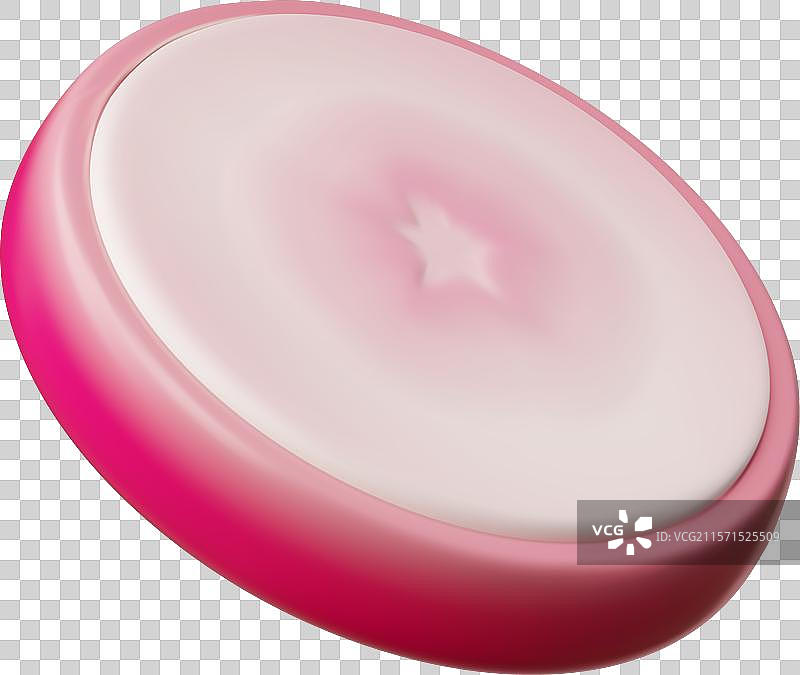 3D 萝卜片，理想的饮食配菜图片素材