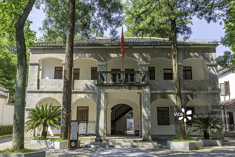 庐山市白鹿洞书院两层洋房--四海第一书院图片素材