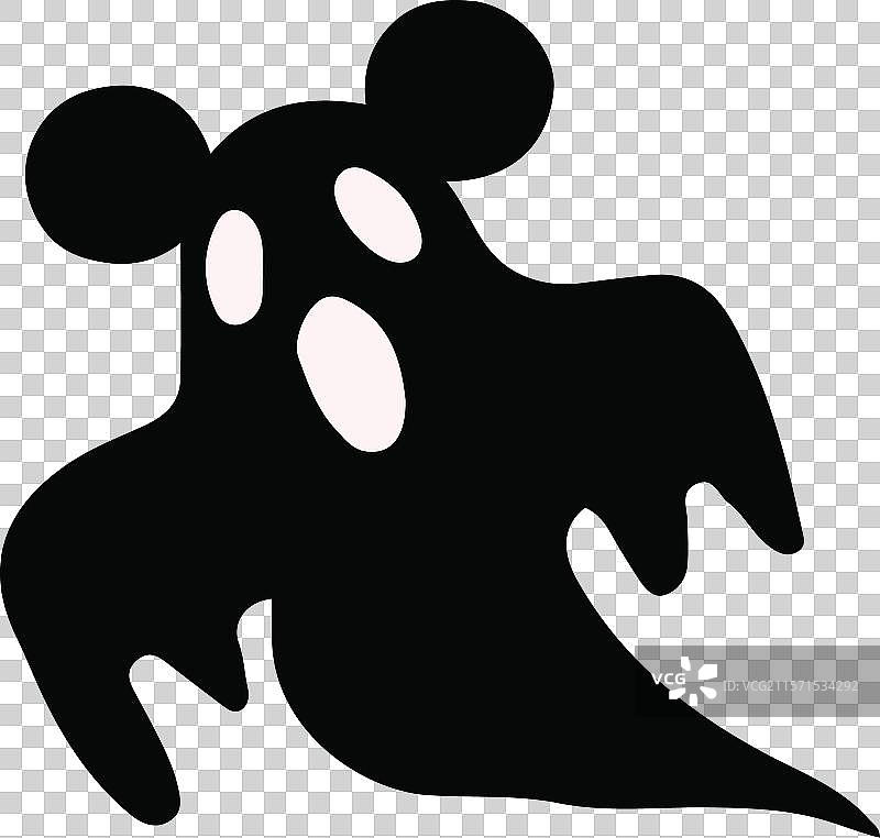 米老鼠万圣节SVG图案图片素材