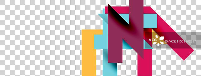 色彩斑斓的条纹抽象线条背景波普艺术图片素材