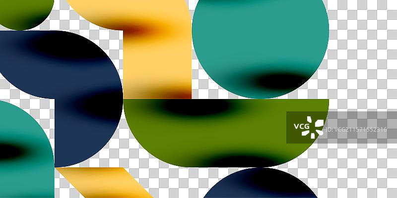 科技极简圆形几何艺术图片素材