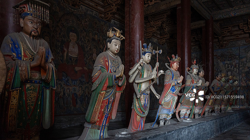 上华严寺图片素材