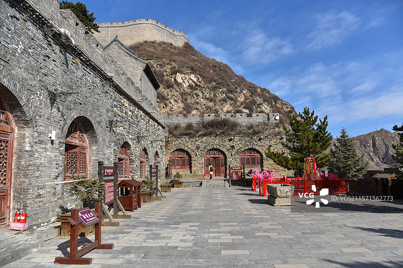 山西忻州雁门关图片素材