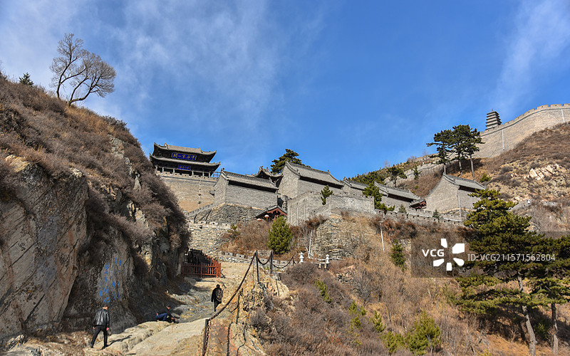 山西忻州雁门关图片素材