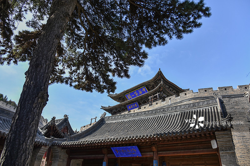 山西忻州雁门关图片素材