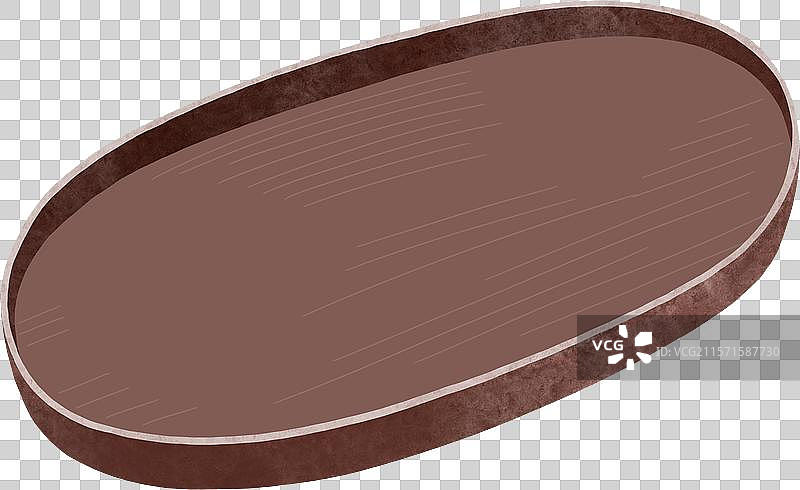 褐色托盘图片素材