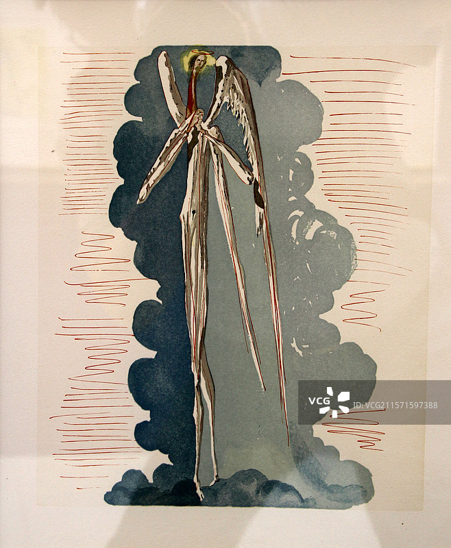 复旦大学江湾校区 —— 达利艺术作品展-第七天体的天使图片素材