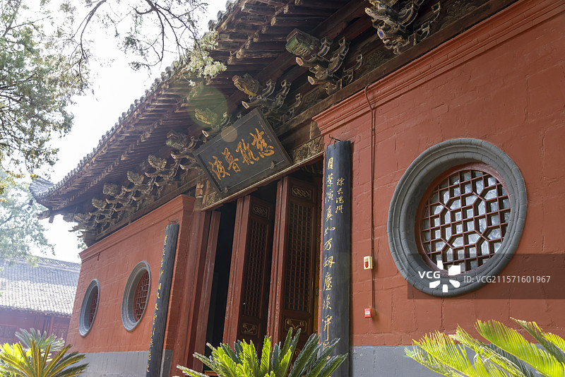 中国第一古刹河南洛阳白马寺图片素材