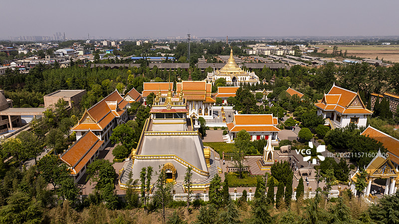中国第一古刹河南洛阳白马寺图片素材