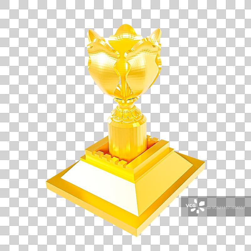 3D渲染的香港地标建筑香港金紫荆广场元素图片素材