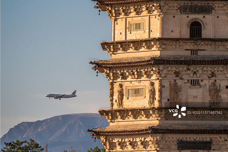 内蒙古呼和浩特白塔图片素材