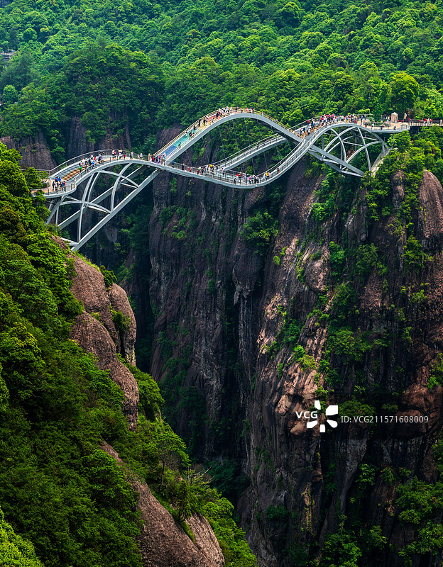 神仙居如意桥图片素材