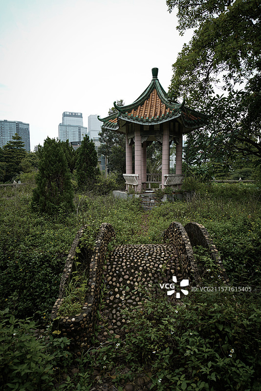 广东省珠海市，废弃殡仪馆！图片素材