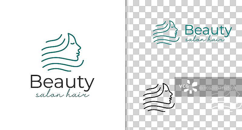 女性奢华与美丽的发廊图片素材