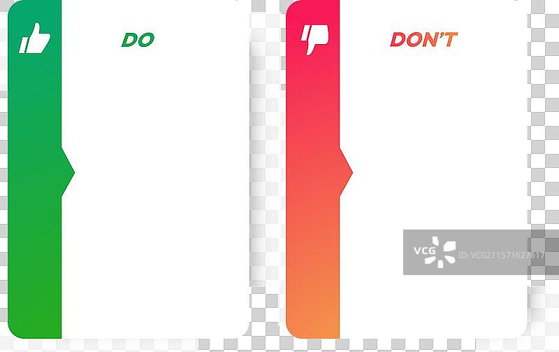 信息图表卡片模板的注意事项与禁忌图片素材