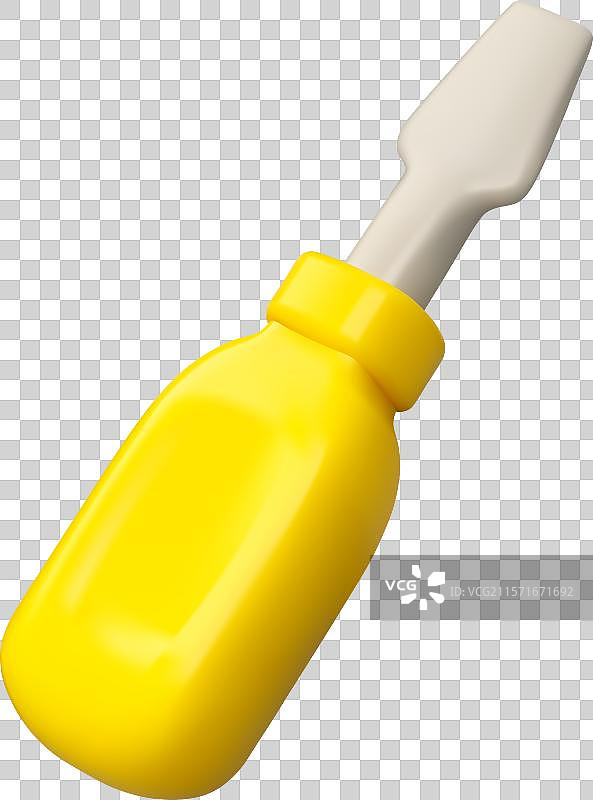 螺丝刀 3D 图标图片素材