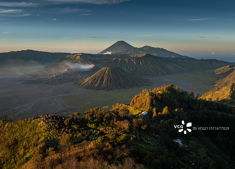 印度尼西亚布罗莫火山图片素材