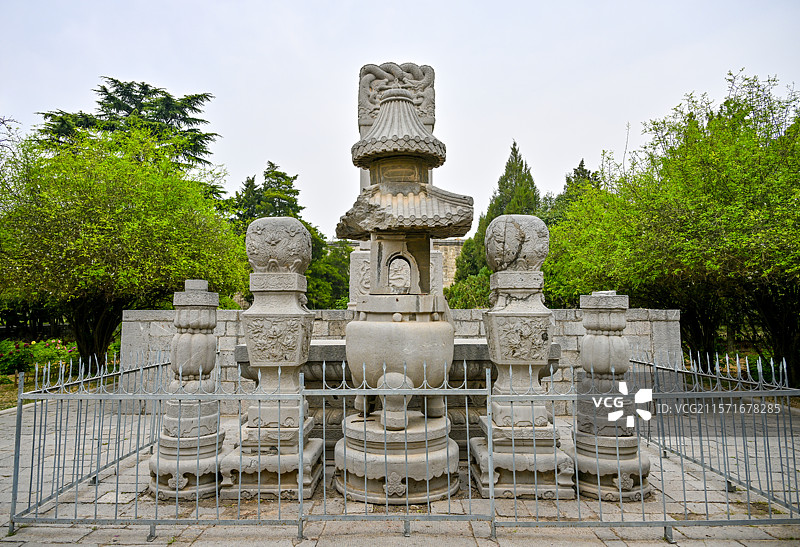 河南省新乡市潞简王墓潞王陵图片素材