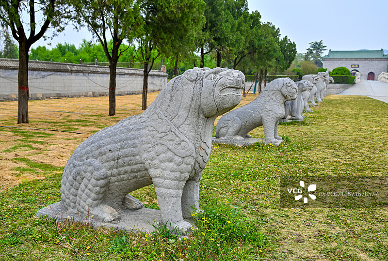 河南省新乡市潞简王墓潞王陵图片素材