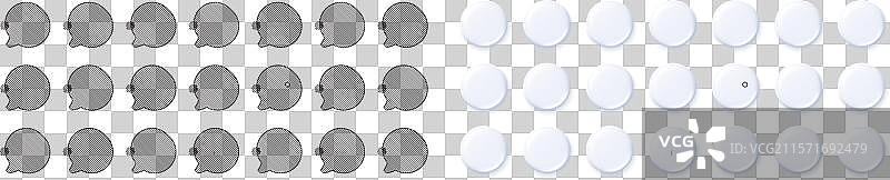 计算器、闹钟、气球和充电时间图片素材