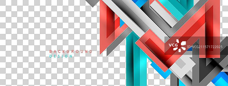 动态几何抽象背景中的锯齿线图片素材