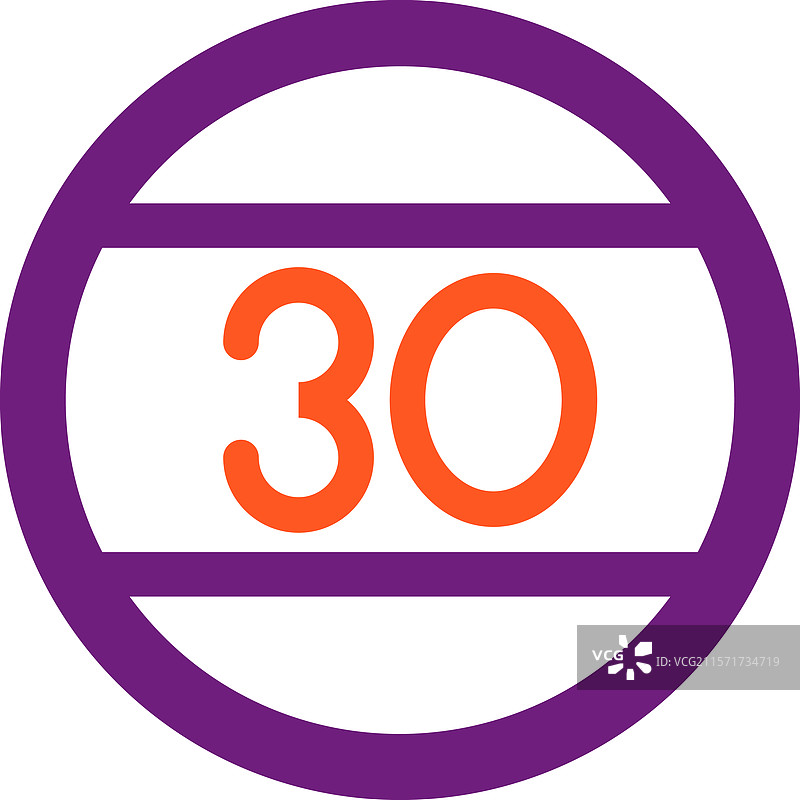 限速标志设计图片素材