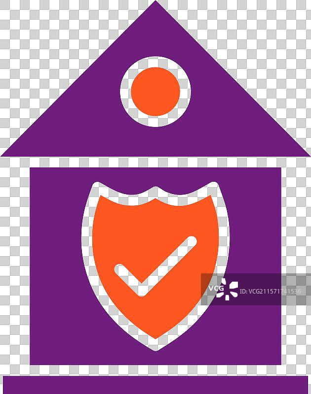 家庭保险图标设计图片素材