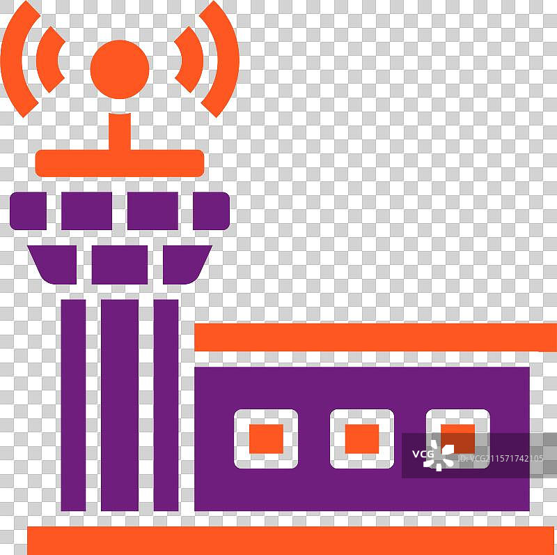 控制塔图标设计图片素材