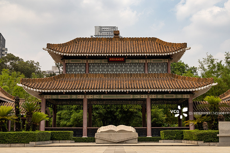 中苏人民血谊亭图片素材