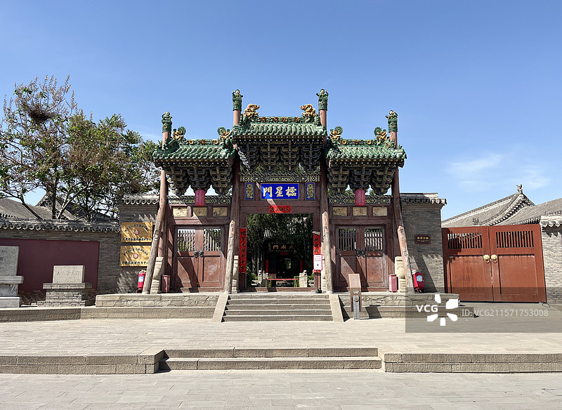 山西太原古县城图片素材