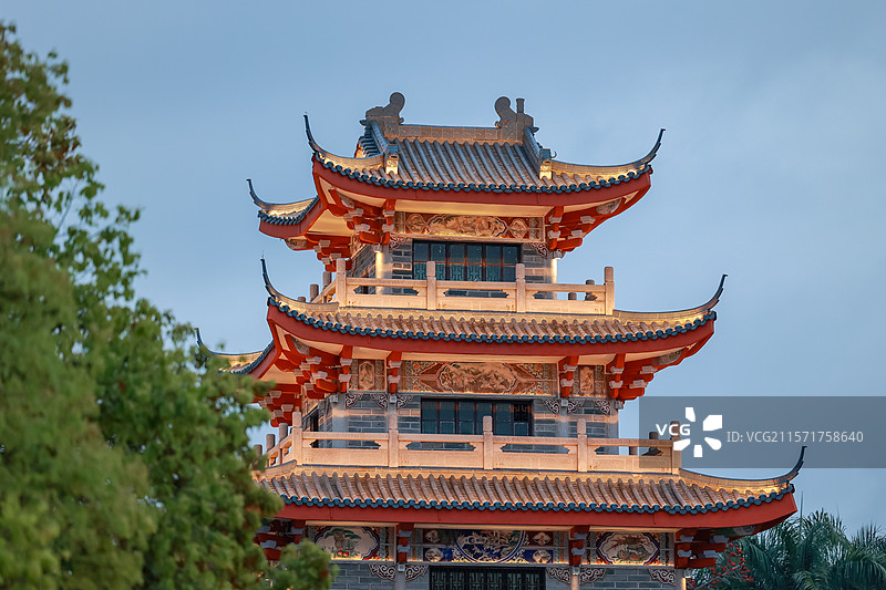 广东潮州古城图片素材