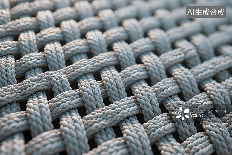 【AI数字艺术】编织纺织纹理细节3D渲染图片素材