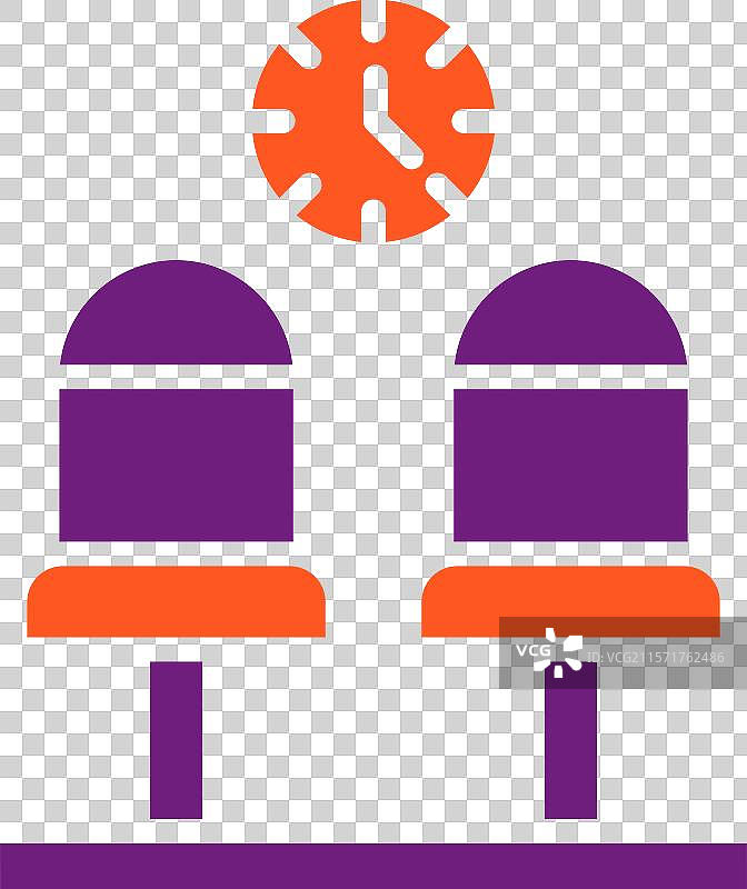 候诊室图标设计图片素材