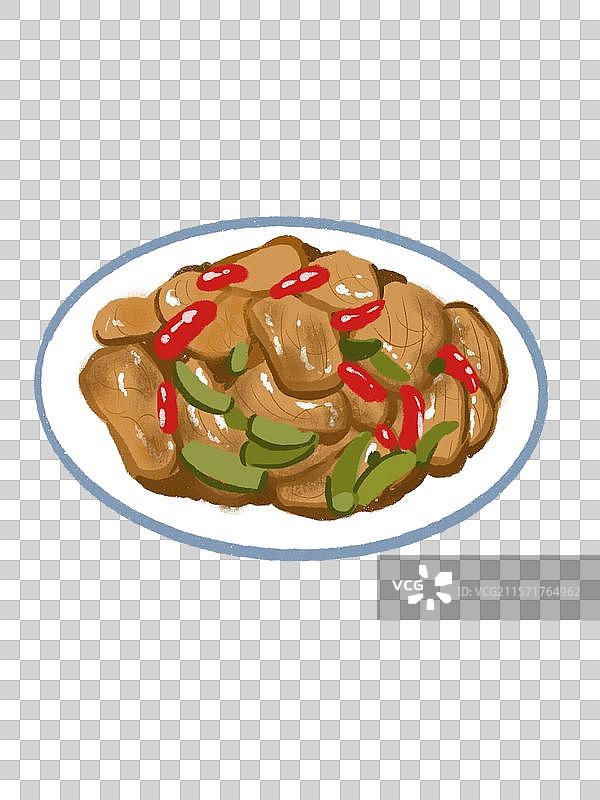 农家小炒肉图片素材