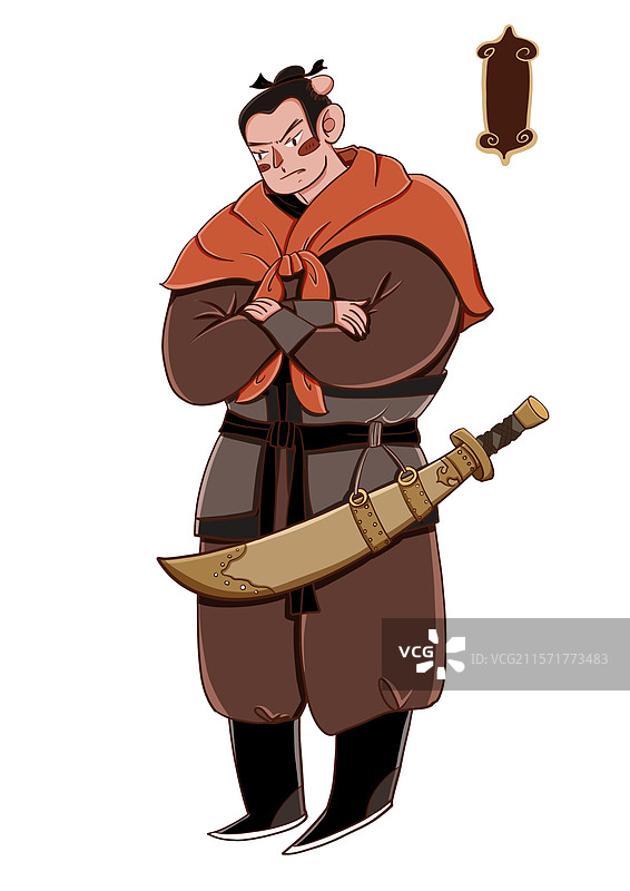 四大名著水浒传 独角龙 邹润图片素材